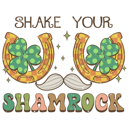 Shake Your Shamrock Saint Patrick's Day Design - DTF Ready To Press - DTF Center 