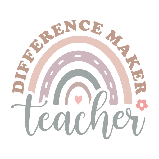 Difference Maker Teacher Day Design - DTF Ready To Press - DTF Center 
