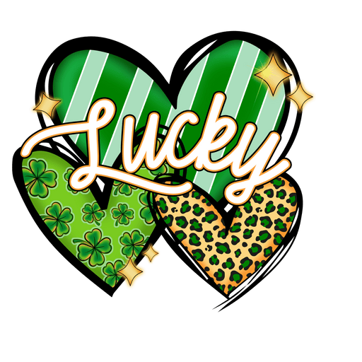 Lucky Heart Saint Patrick's Day Design - DTF Ready To Press - DTF Center 