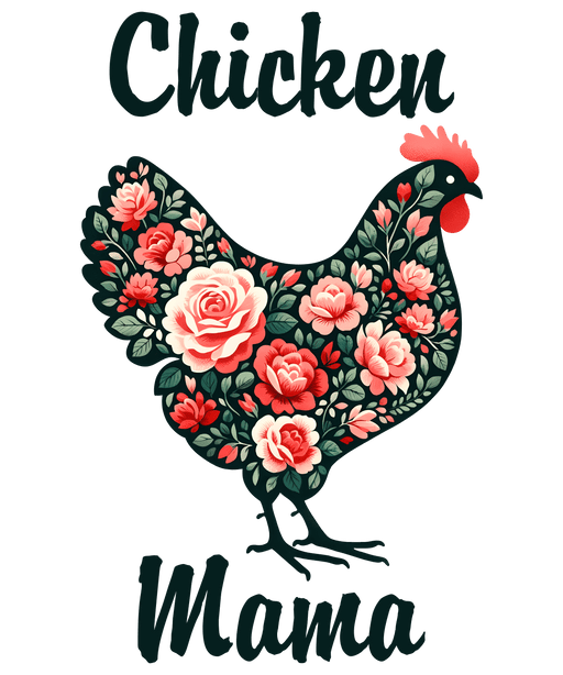 Chicken Mama Design - DTF Ready To Press - DTF Center 