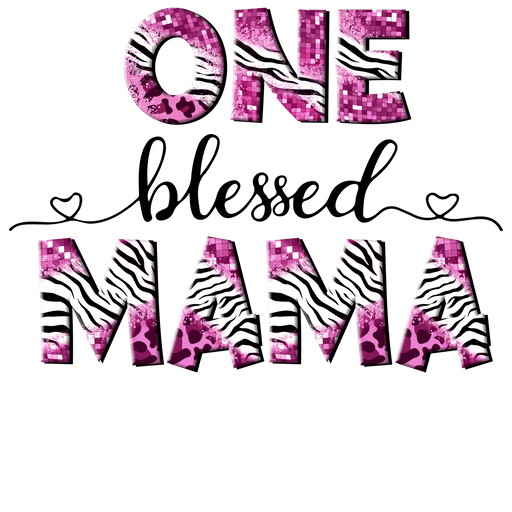 One Blessed Mama Design - DTF Ready To Press - DTF Center 