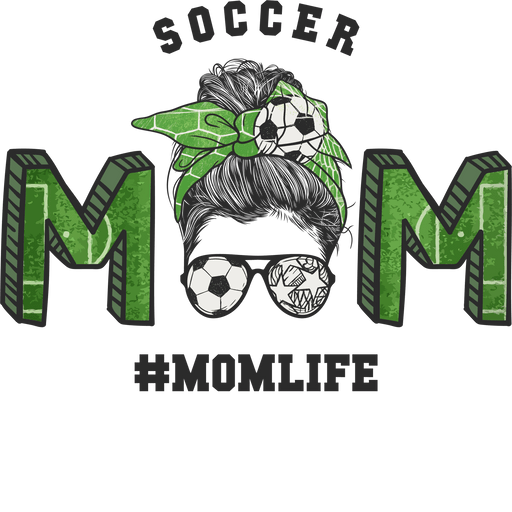 Cool Soccer Mom Design - DTF Ready To Press - DTF Center 