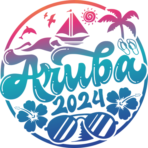 2024 Summer Aruba Vacation Design - DTF Ready To Press - DTF Center 