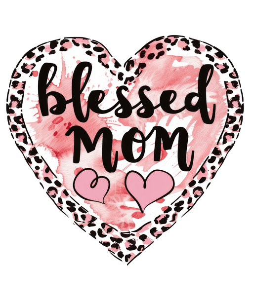 Blessed Mom Design - DTF Ready To Press - DTF Center 
