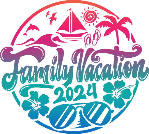 2024 Matching Family Vacation Design - DTF Ready To Press - DTF Center 