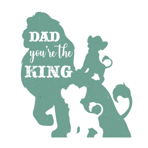 Dad You're The King Design - DTF Ready To Press - DTF Center 