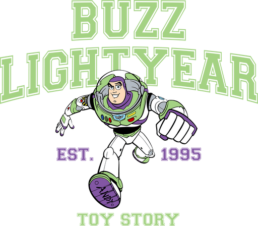 Disney Toy Story Buzz Lightyear Design - DTF Ready To Press - DTF Center 