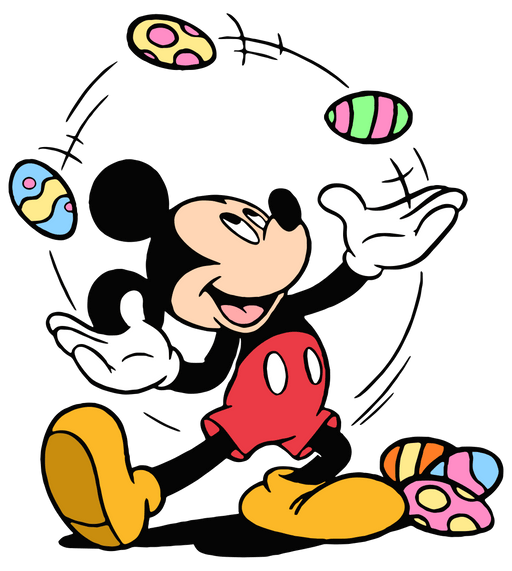 Easter Mickey Mouse Disney Design - DTF Ready To Press - DTF Center