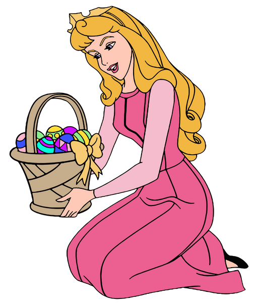 Easter Sleeping Beauty Disney Princess Design - DTF Ready To Press - DTF Center