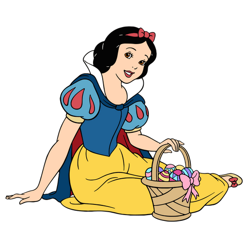 Easter Snow White Disney Princess Design - DTF Ready To Press - DTF Center