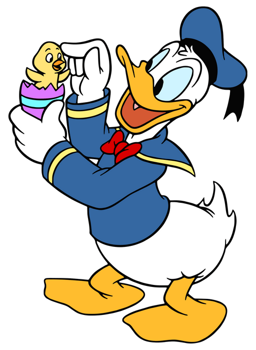 Disney Donald Duck Easter Design - DTF Ready To Press - DTF Center