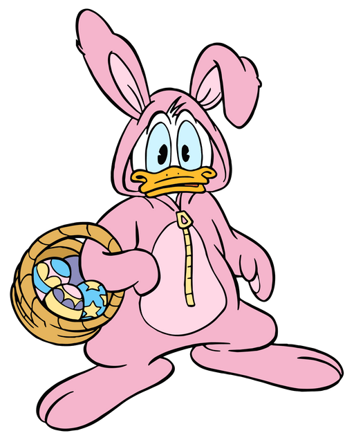 Funny Donald Duck Easter Design - DTF Ready To Press - DTF Center 