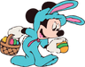 Disney Mickey Mouse Egg Hunting Easter Design - DTF Ready To Press - DTF Center