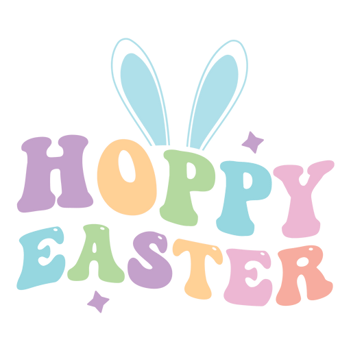 Hoppy Easter Bunny Design - DTF Ready To Press - DTF Center 