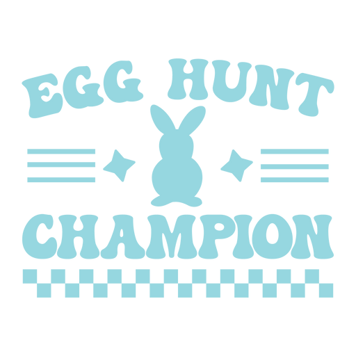 Egg Hunt Champion Easter Design - DTF Ready To Press - DTF Center 