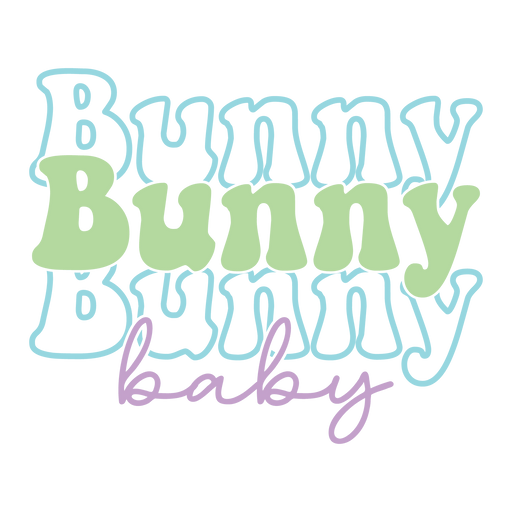 Bunny Baby Easter Party Design - DTF Ready To Press - DTF Center