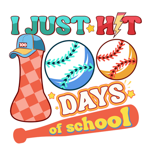 I Just Hit 100 Days Of School Design - DTF Ready To Press - DTF Center 