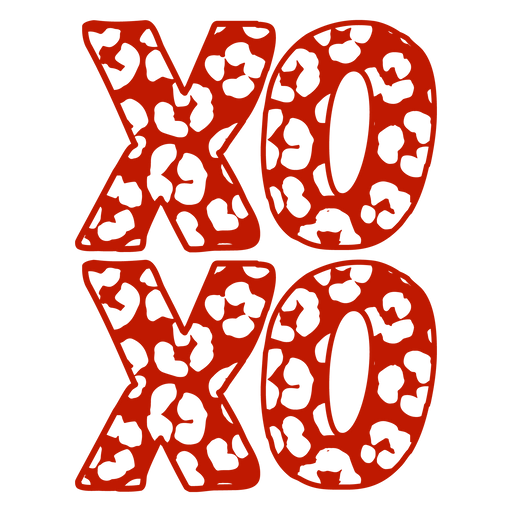 XOXO Valentine's Day Leopard Design - DTF Ready To Press - DTF Center 