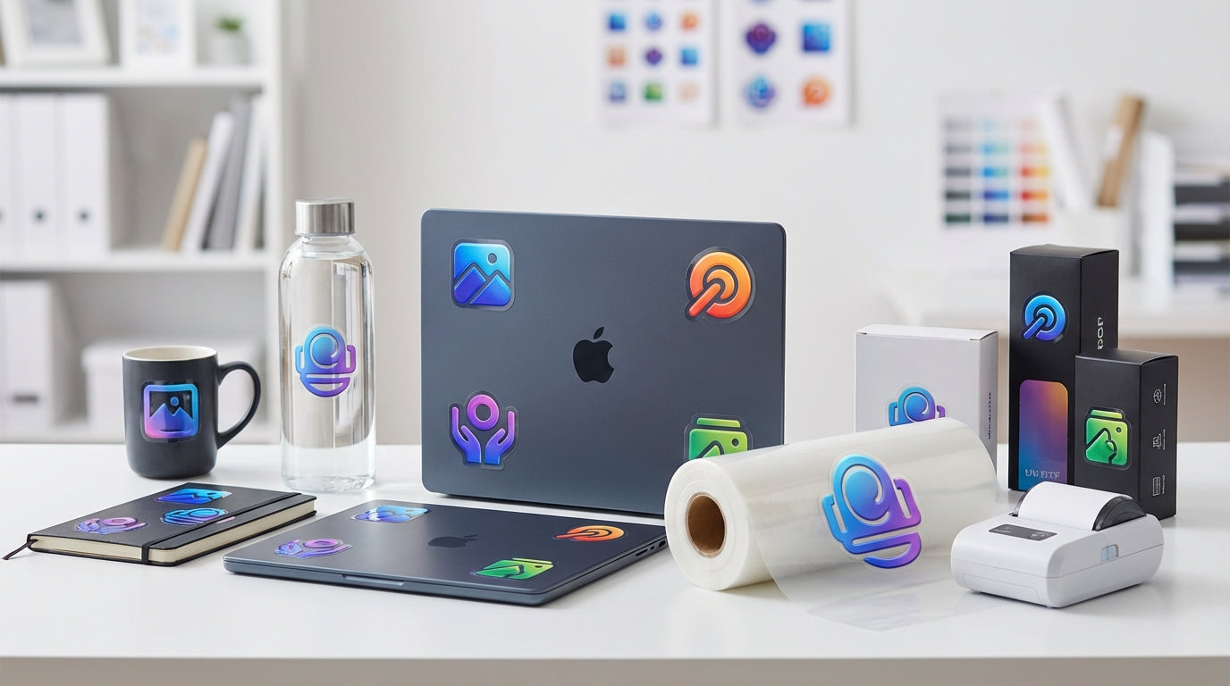 UV DTF Stickers: 7 Ways to Supercharge Your Branding