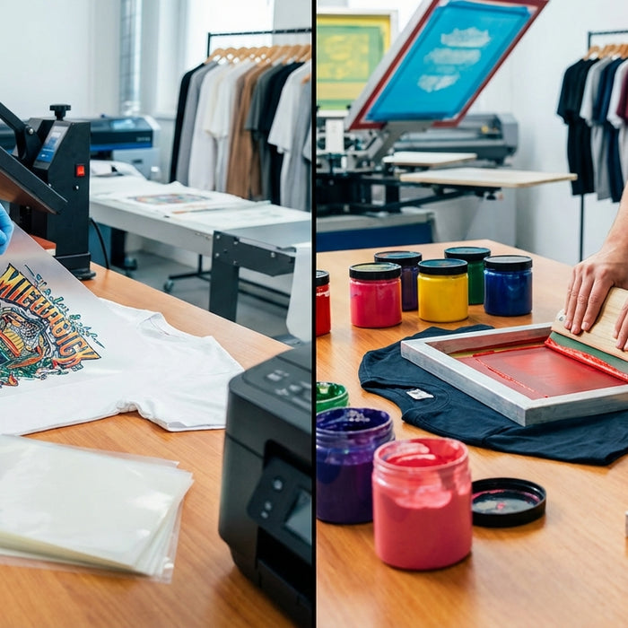 DTF vs Screen Printing: Which is Best for Your Apparel?