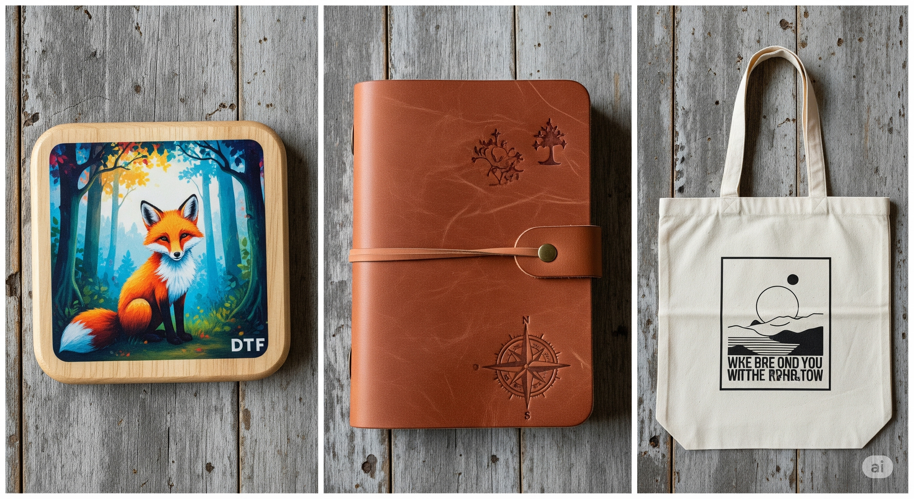 A Comprehensive Guide to Printing on Wood, Leather, and Canvas with DTF Transfers