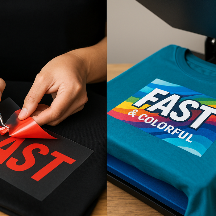 DTF Transfer vs. Heat-Transfer Vinyl: Which Method Sells Faster?