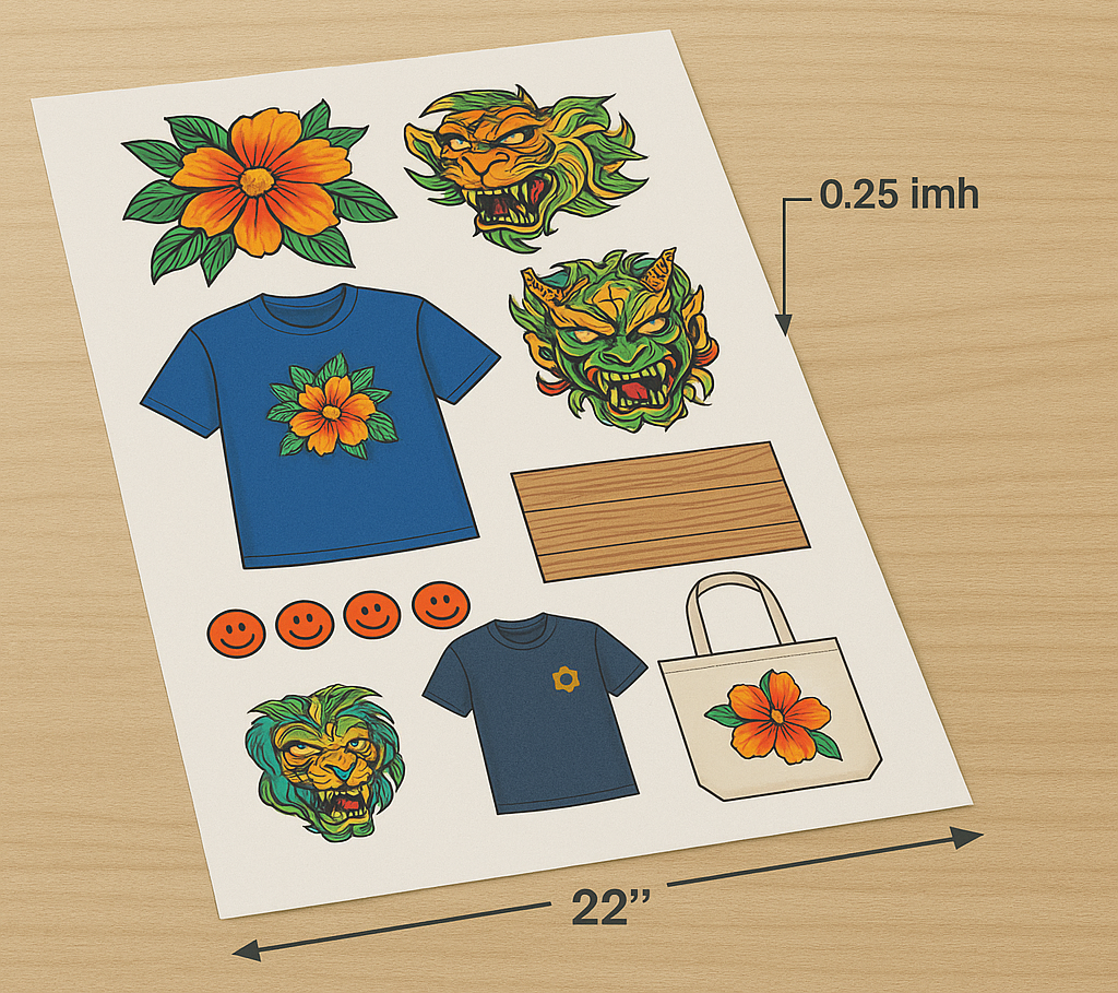 How to Use DTF Gang Sheets to Save Money on Every Print Job