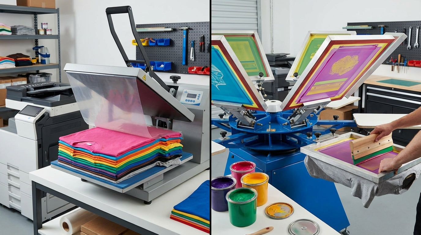 DTF Transfer vs Screen Printing: Which Is Right for You?