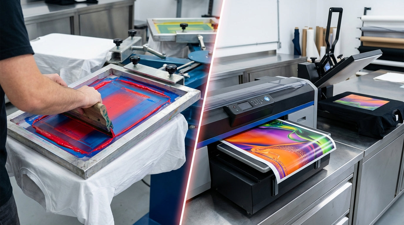 DTF vs Screen Printing: Discover the Best Method for You
