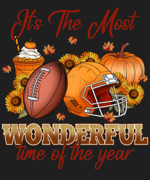 Autumn Sports DTF Transfer Ready to Press