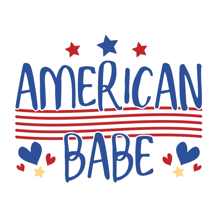 American Babe Design - DTF Ready To Press