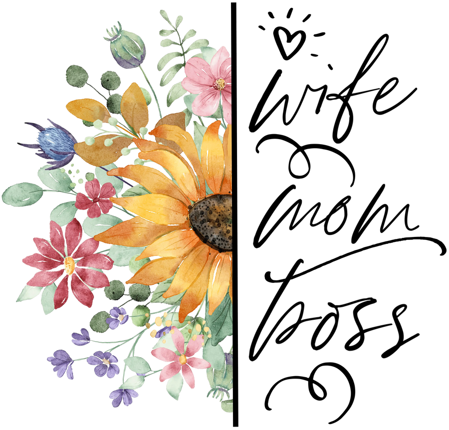 Boho Mama Design - DTF Ready To Press