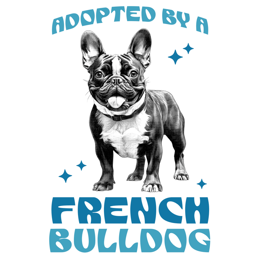 French Bulldog Design - DTF Ready To Press