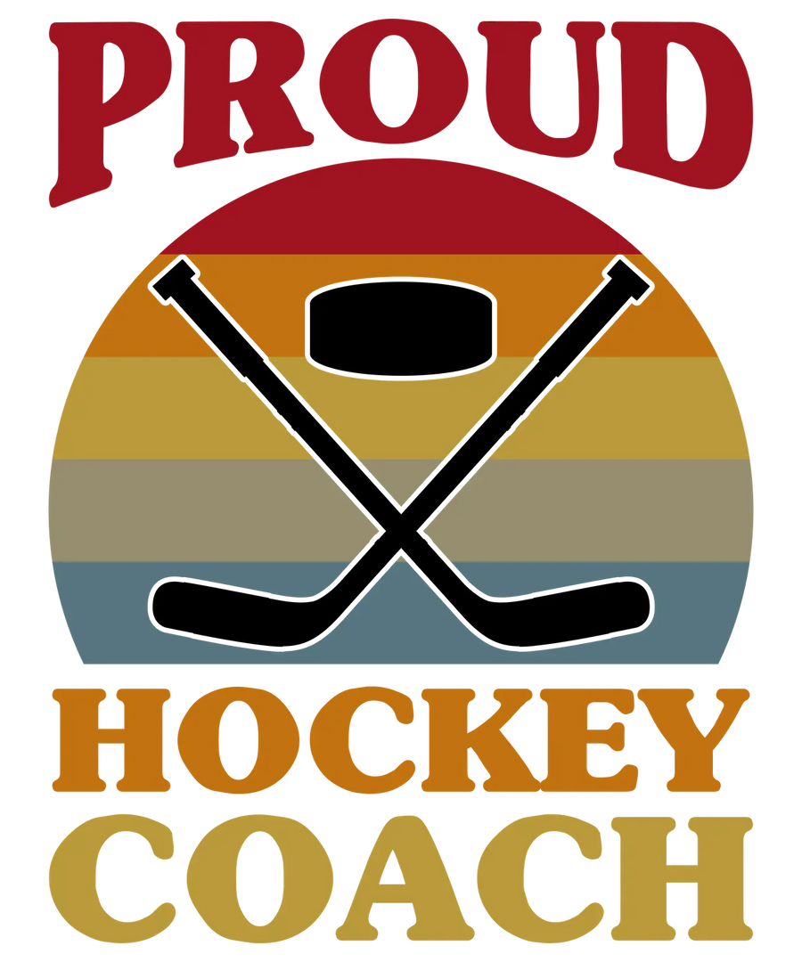 Hockey Coach DTF Transfer Ready to Press