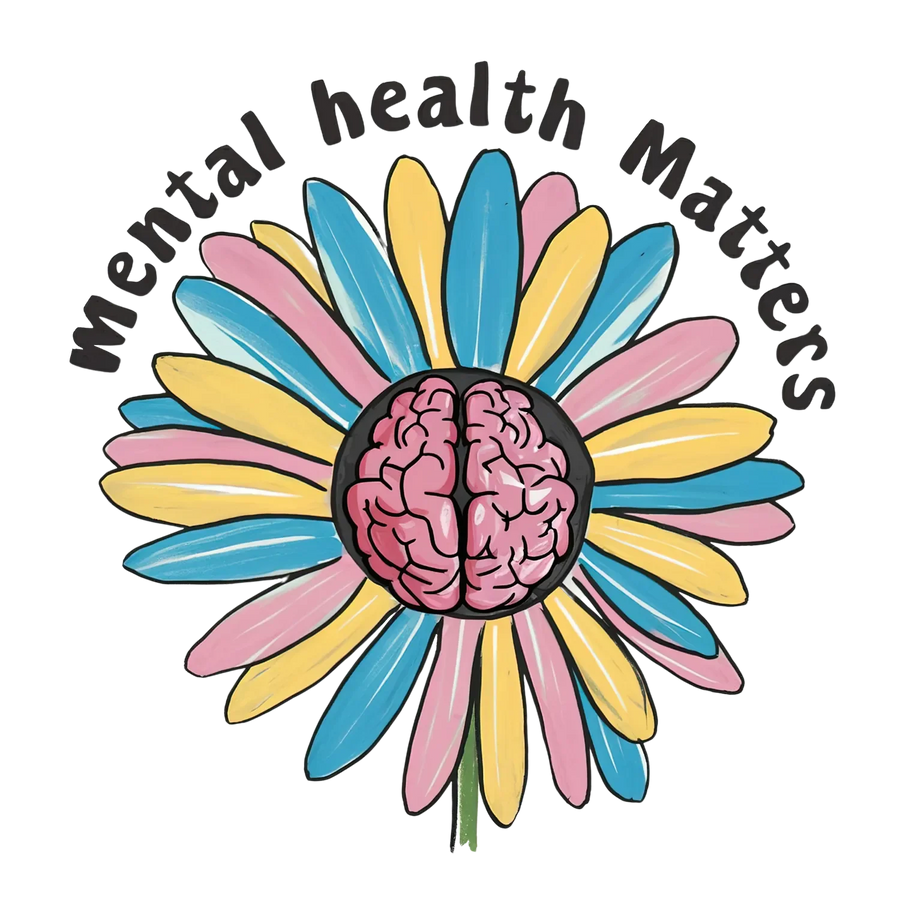Mental Health Matters DTF Transfer Ready to Press