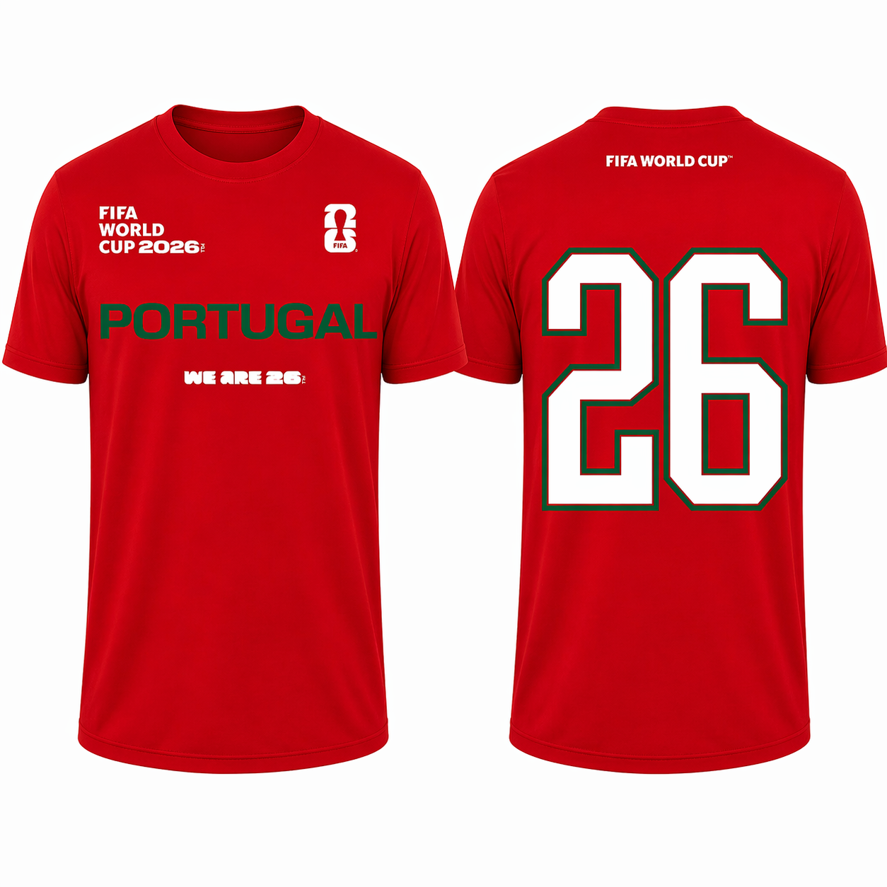 FIFA World Cup 2026 Portugal Shirt – Official 