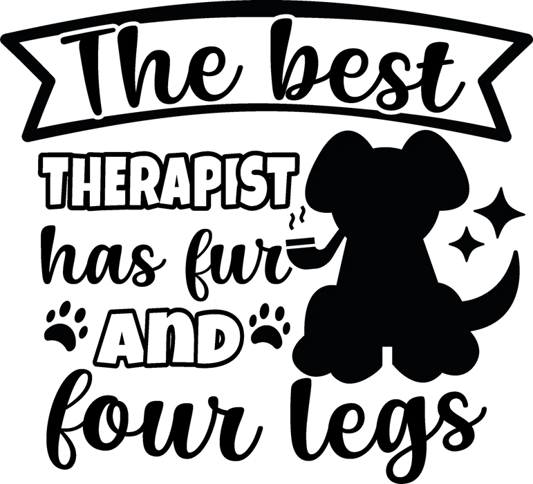 Cartoon Dog DTF Transfer Ready to Press