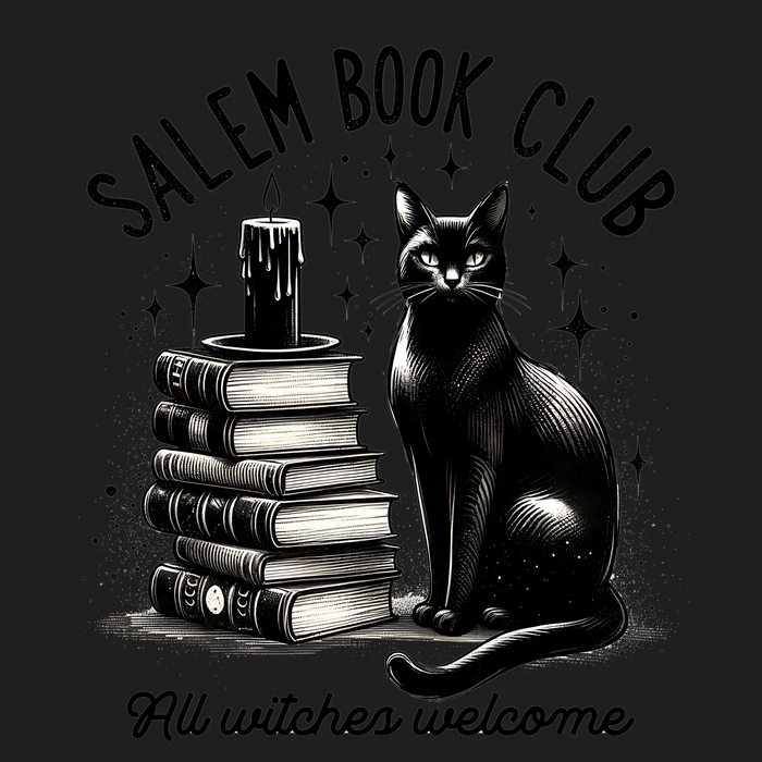 Salem Book Club DTF Transfer Ready to Press
