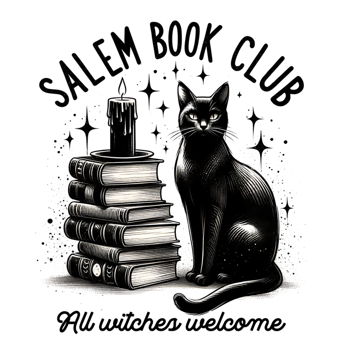 Salem Book Club DTF Transfer Ready to Press