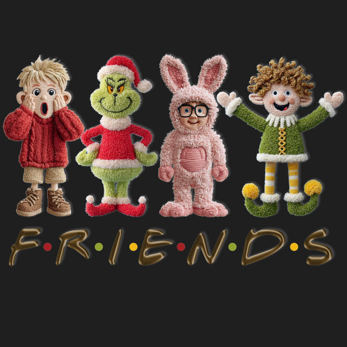 FRIENDS DTF Transfer Ready to Press