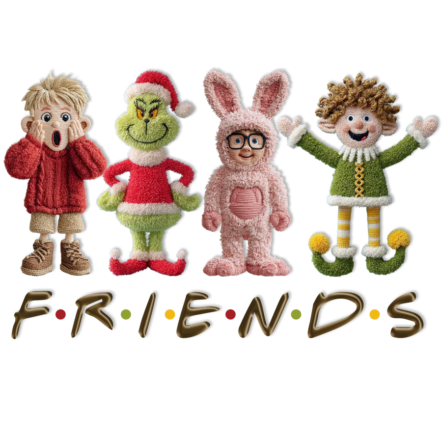 FRIENDS DTF Transfer Ready to Press