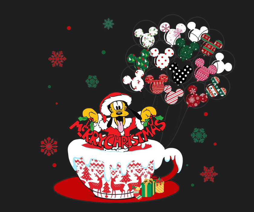 Christmas DTF Transfer Ready to Press Merry Christmas