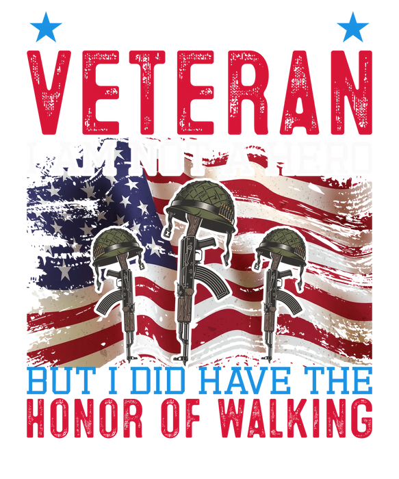 American Veteran DTF Transfer Ready to Press