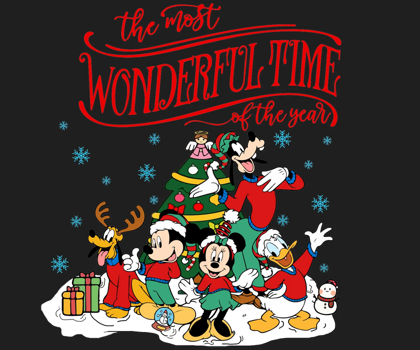 Christmas Joy DTF Transfer Ready to Press