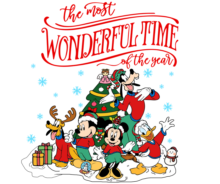 Christmas Joy DTF Transfer Ready to Press