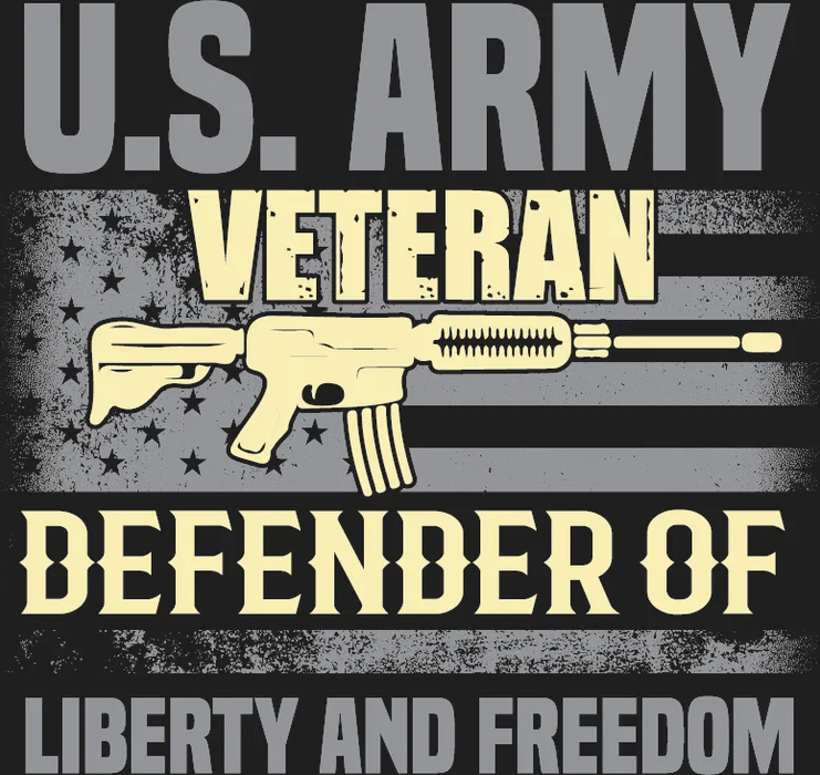 Veteran Defender DTF Transfer Ready to Press