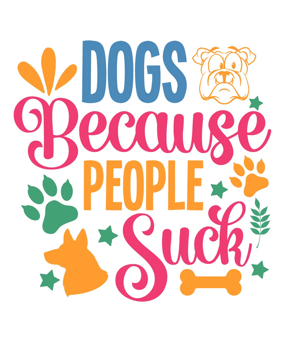 Dog Lover DTF Transfer Ready to Press