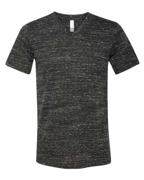 Textured Jersey V-Neck Tee