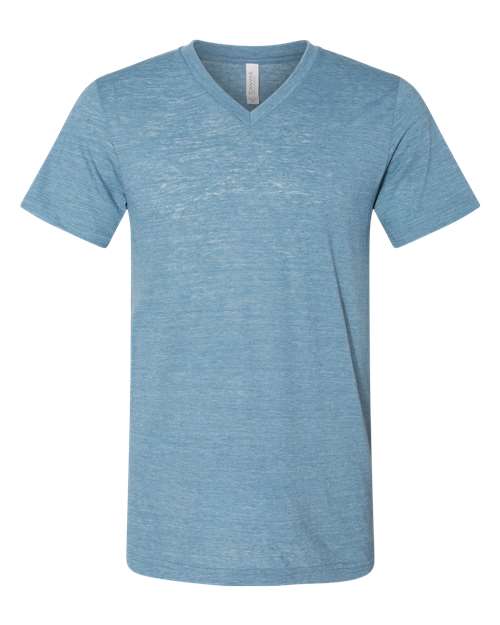 Textured Jersey V-Neck Tee