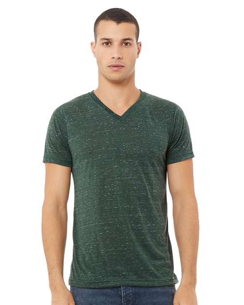 Textured Jersey V-Neck Tee